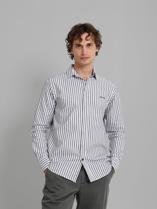 Wide Stripe Shirt