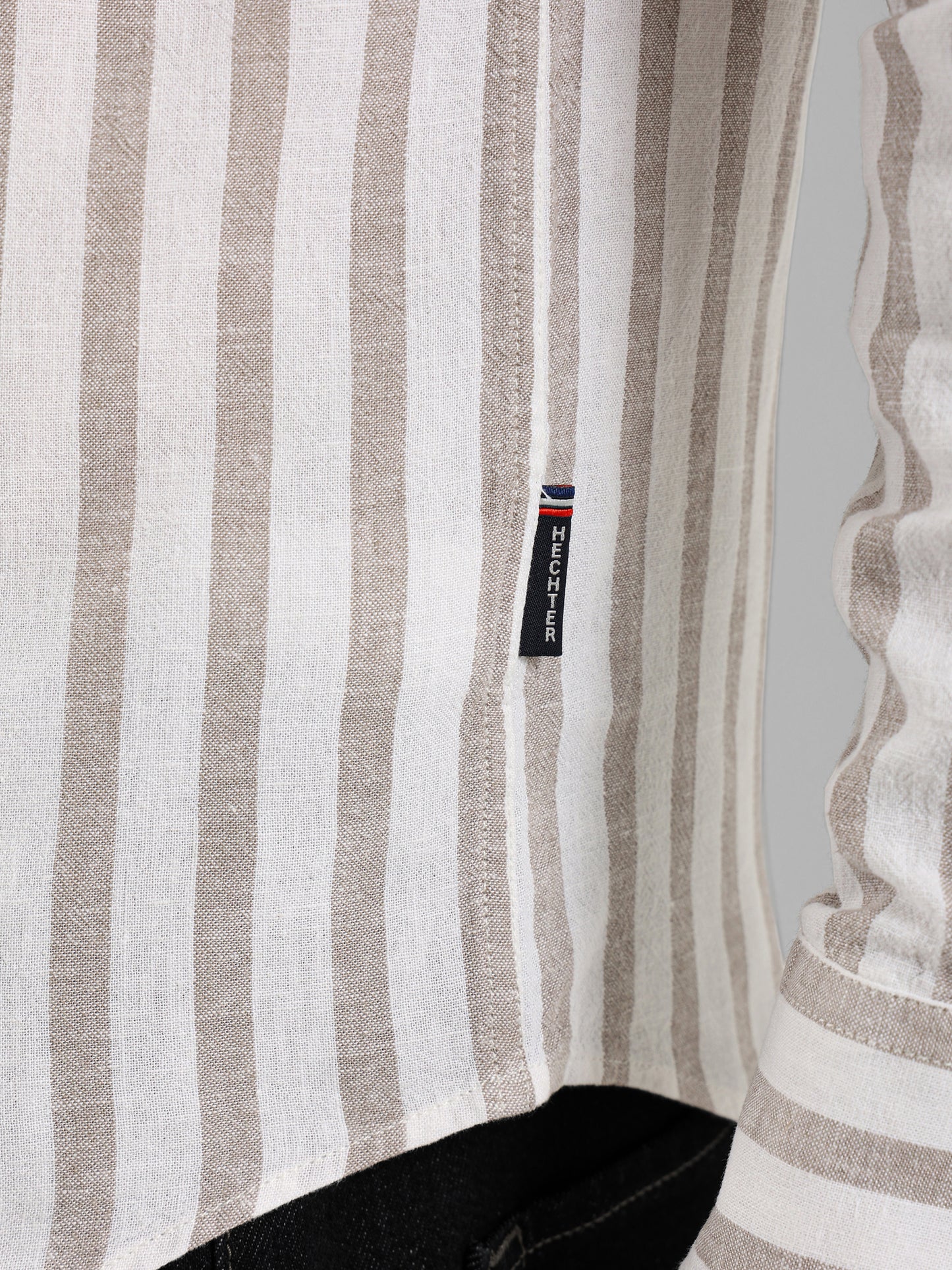 Wide Stripe Long Sleeve Shirt
