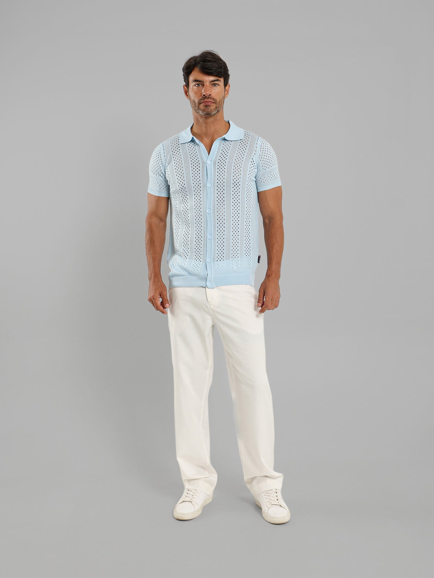 Relaxed Fit Casual Knit Polo