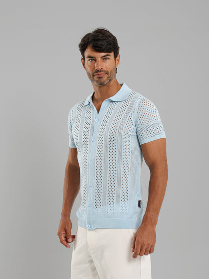 Relaxed Fit Casual Knit Polo