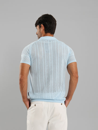 Relaxed Fit Casual Knit Polo