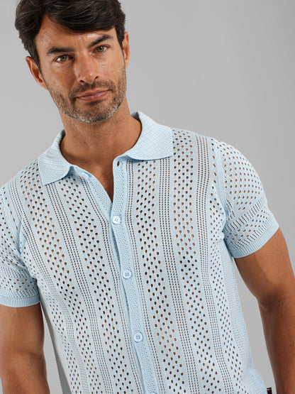 Relaxed Fit Casual Knit Polo