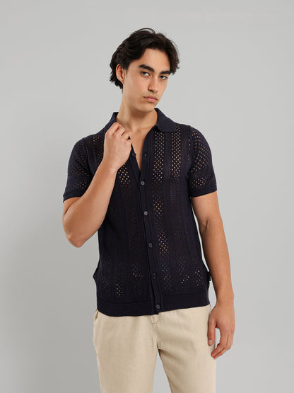 Relaxed Fit Casual Knit Polo