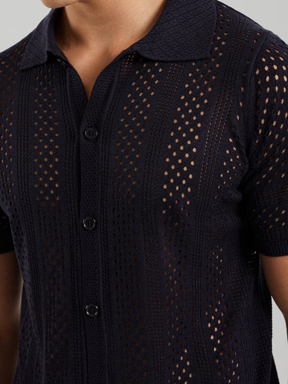 Relaxed Fit Casual Knit Polo