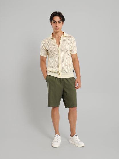 Relaxed Fit Casual Knit Polo