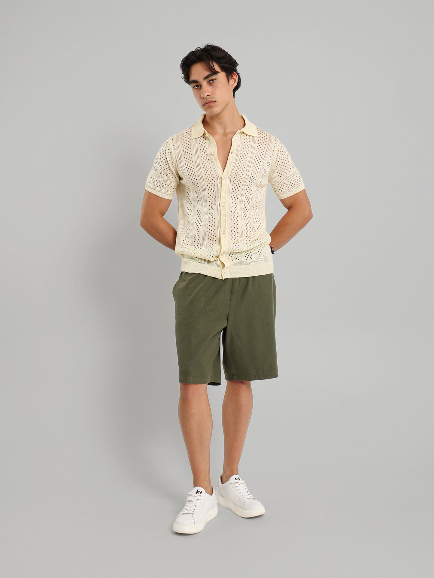Relaxed Fit Casual Knit Polo