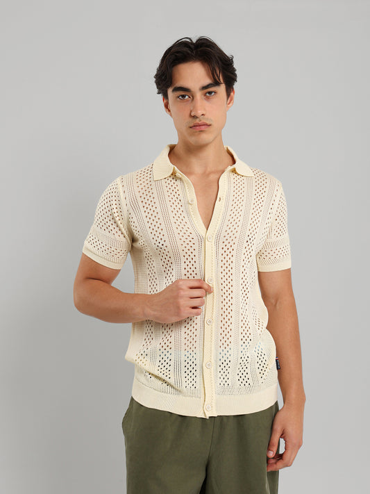 Relaxed Fit Casual Knit Polo