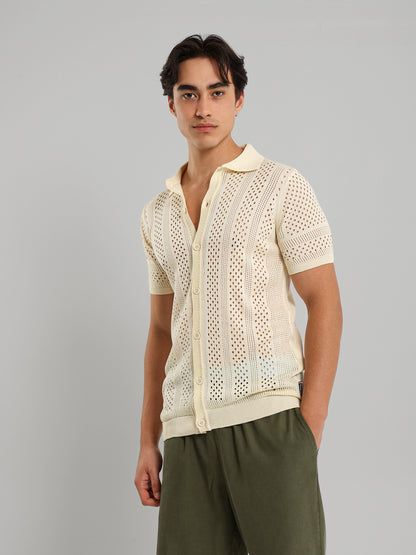 Relaxed Fit Casual Knit Polo