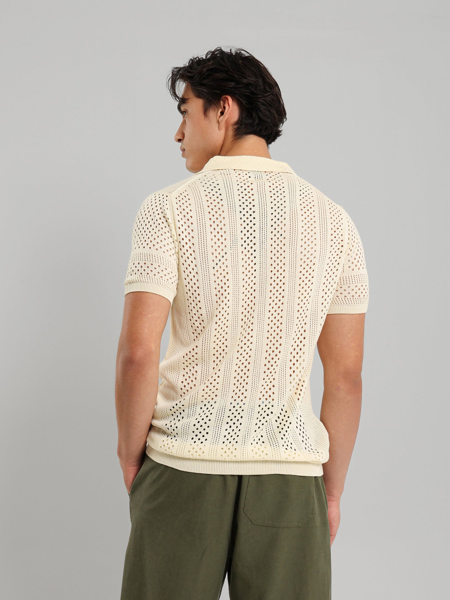 Relaxed Fit Casual Knit Polo