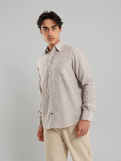 Dual Pocket Kent Collar Shirt