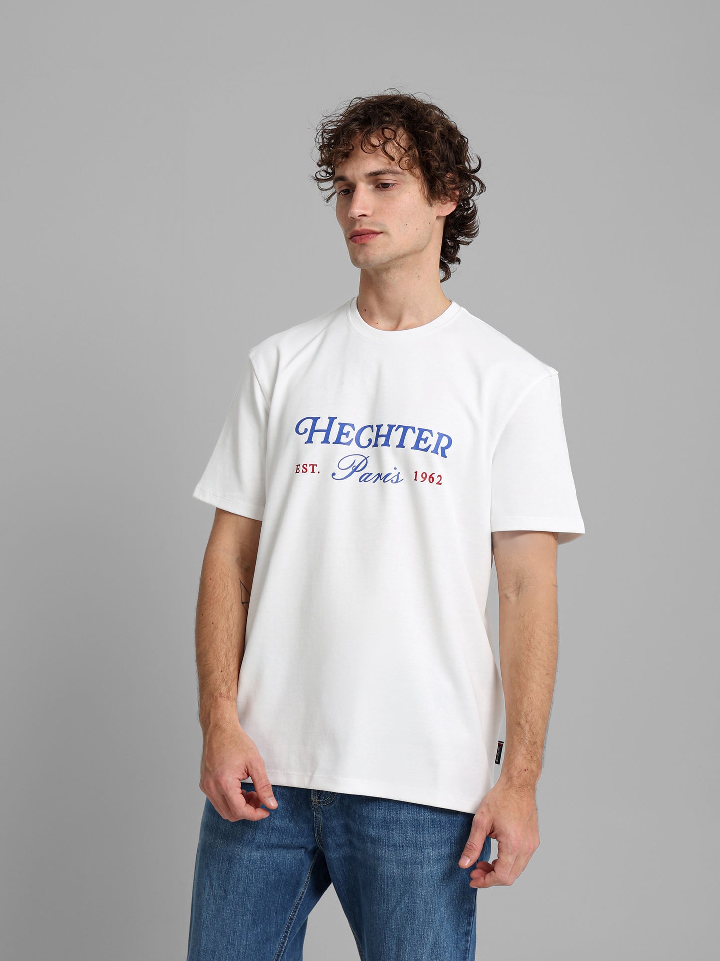 Round Neck Heavy Jersey T-Shirt