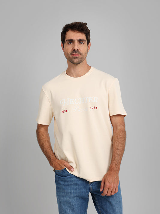 Round Neck Heavy Jersey T-Shirt