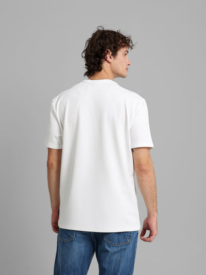 Round Neck Logo Print T-Shirt