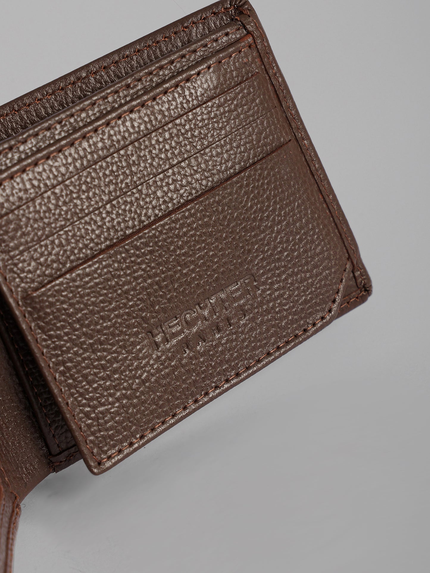 HECHTER Genuine Leather Bifold Wallet