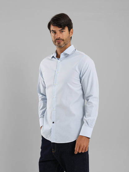 Thin Striped Long Sleeves Shirt