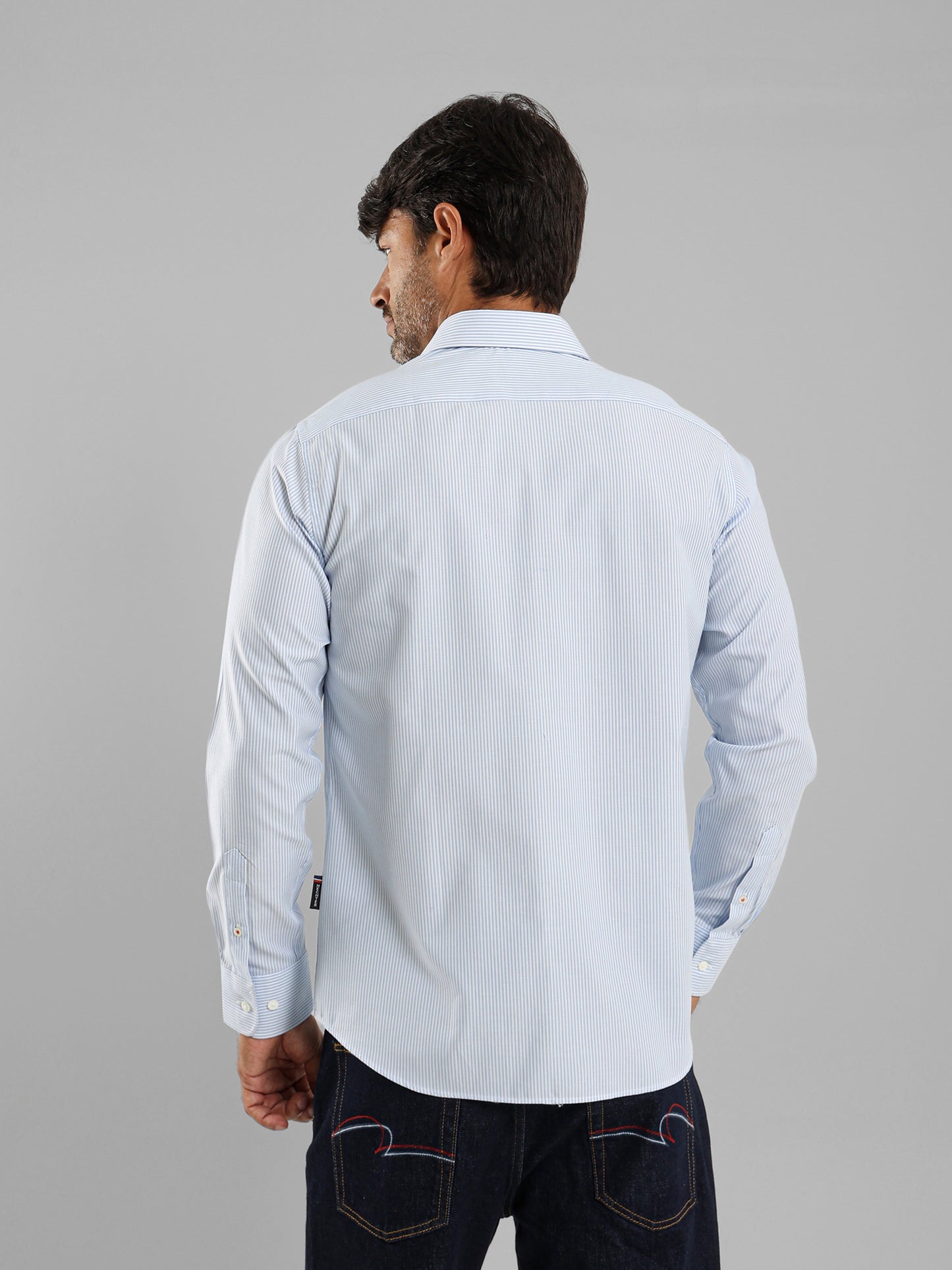 Thin Striped Long Sleeves Shirt
