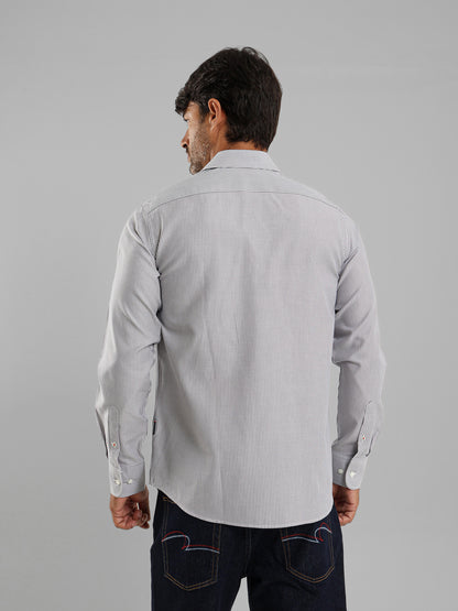 Thin Striped Long Sleeves Shirt