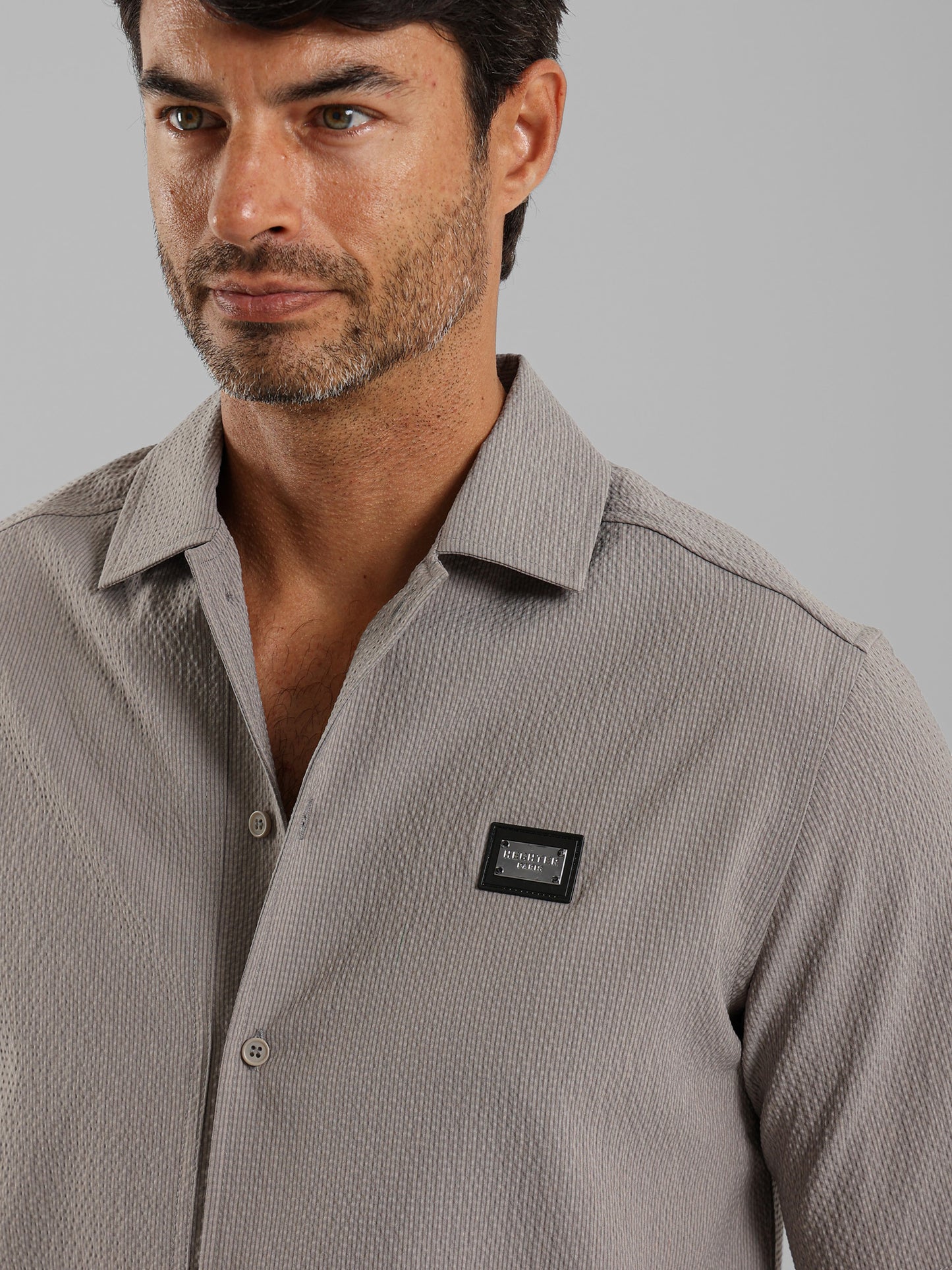 Front Buttons Short Sleeves Shirt