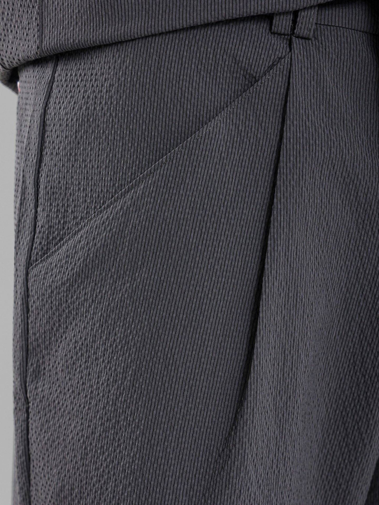 Front Pleated Shorts