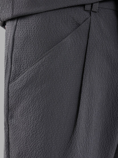 Front Pleated Shorts