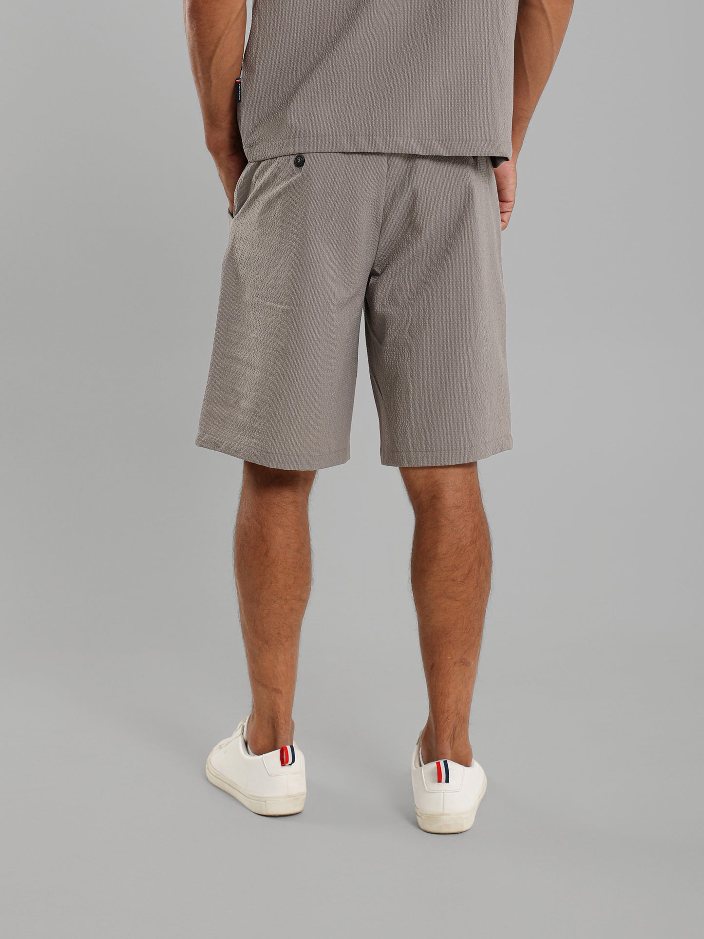 Front Pleated Shorts