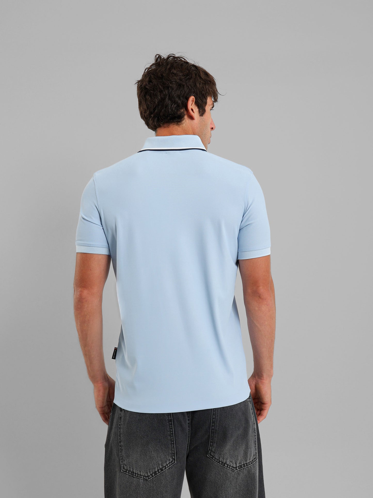 Zipper Polo Shirt