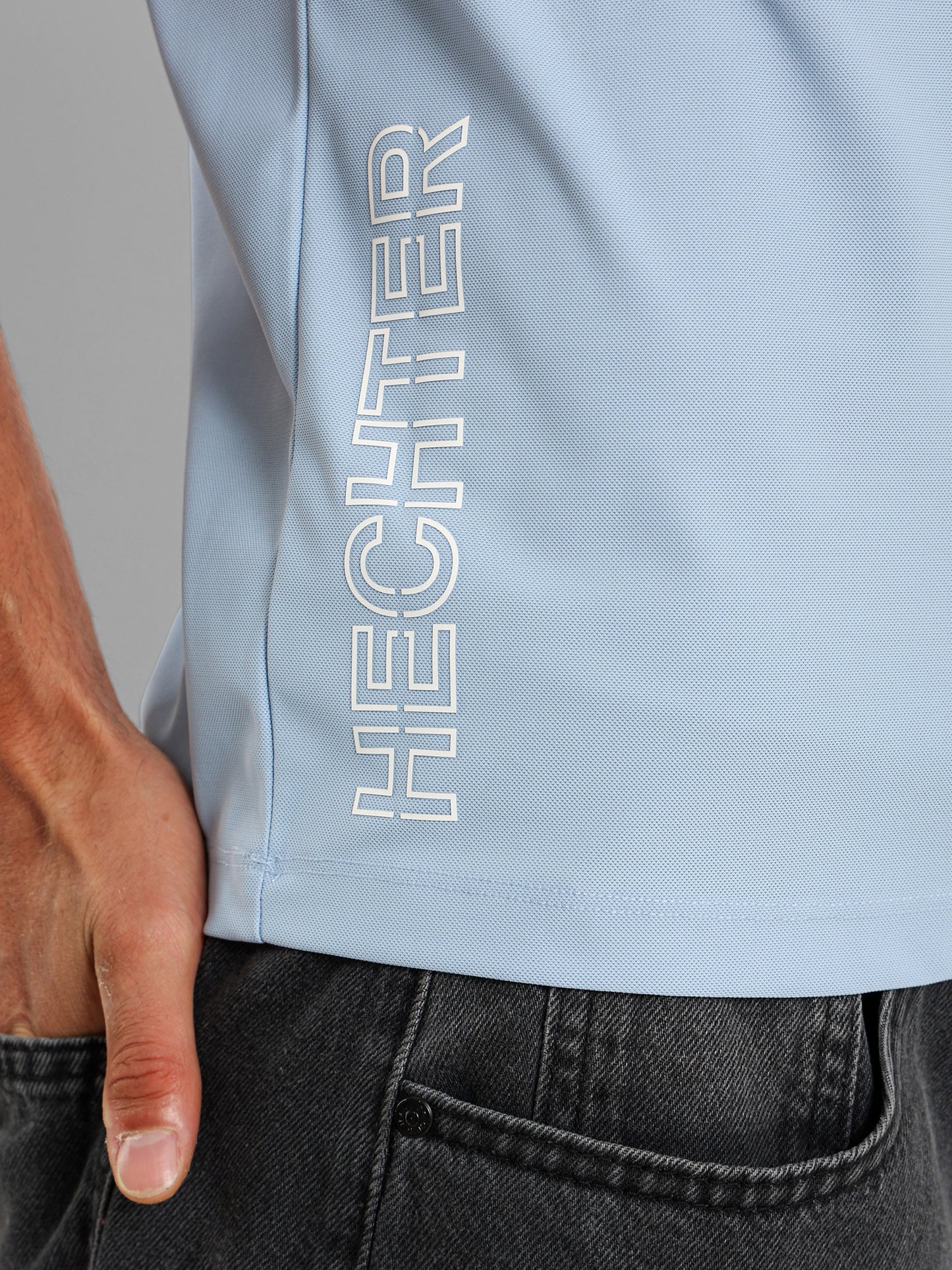 Zipper Polo Shirt