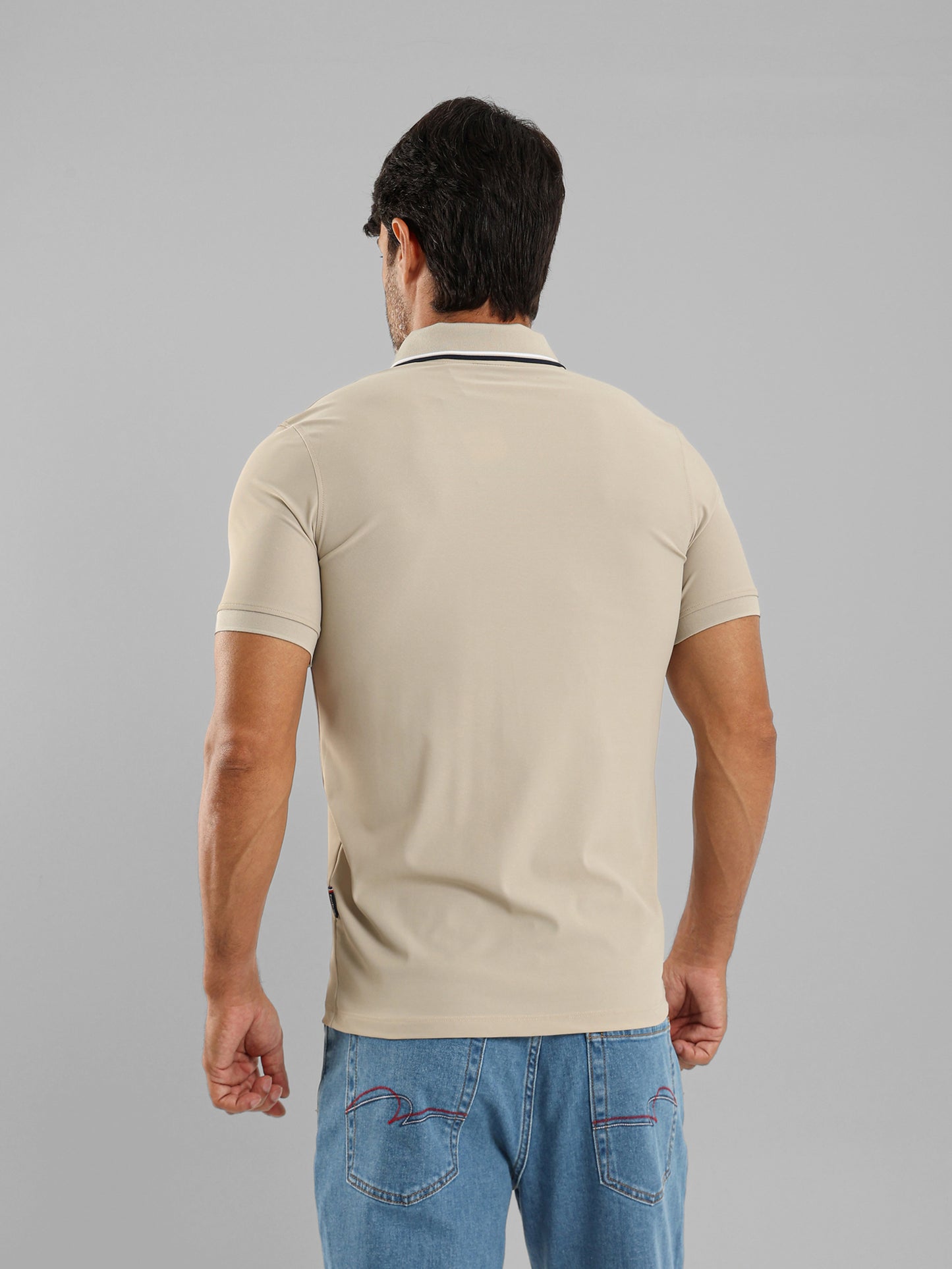 Zipper Polo Shirt