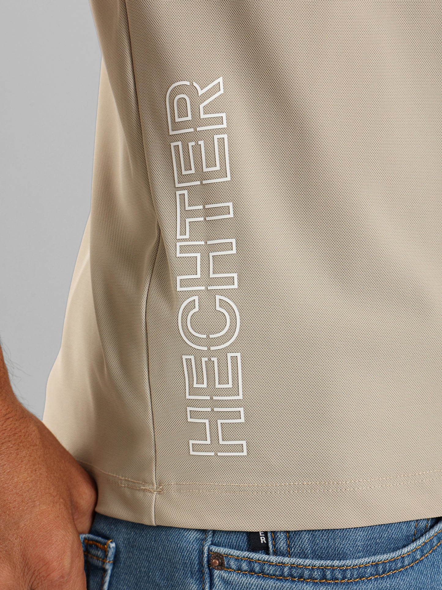 Zipper Polo Shirt