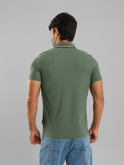 Zipper Polo Shirt