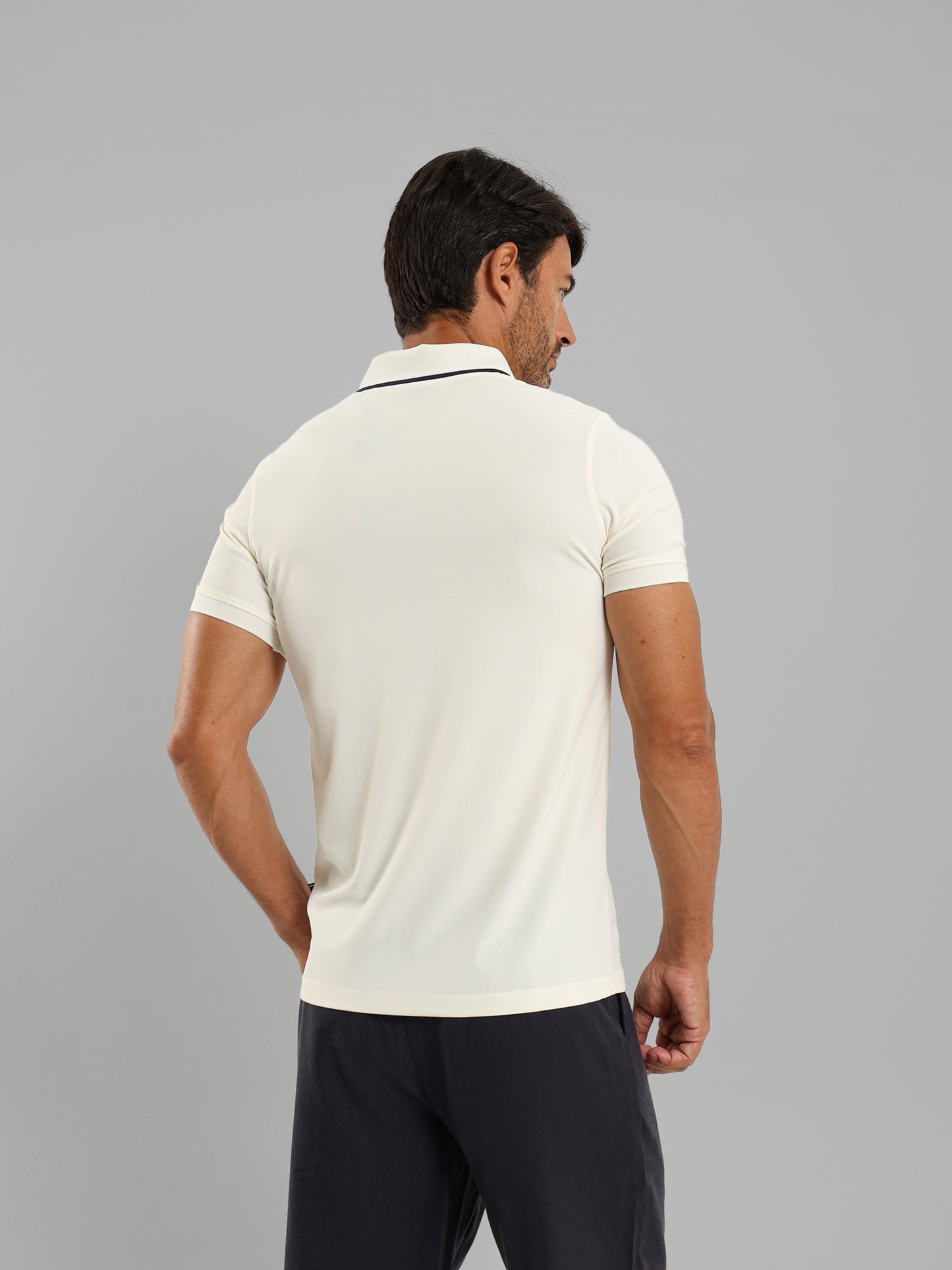 Zipper Polo Shirt