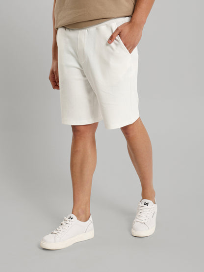 Built-In Mesh Lined Casual Shorts