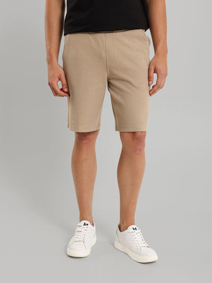 Built-In Mesh Lined Casual Shorts