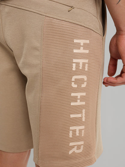 Built-In Mesh Lined Casual Shorts