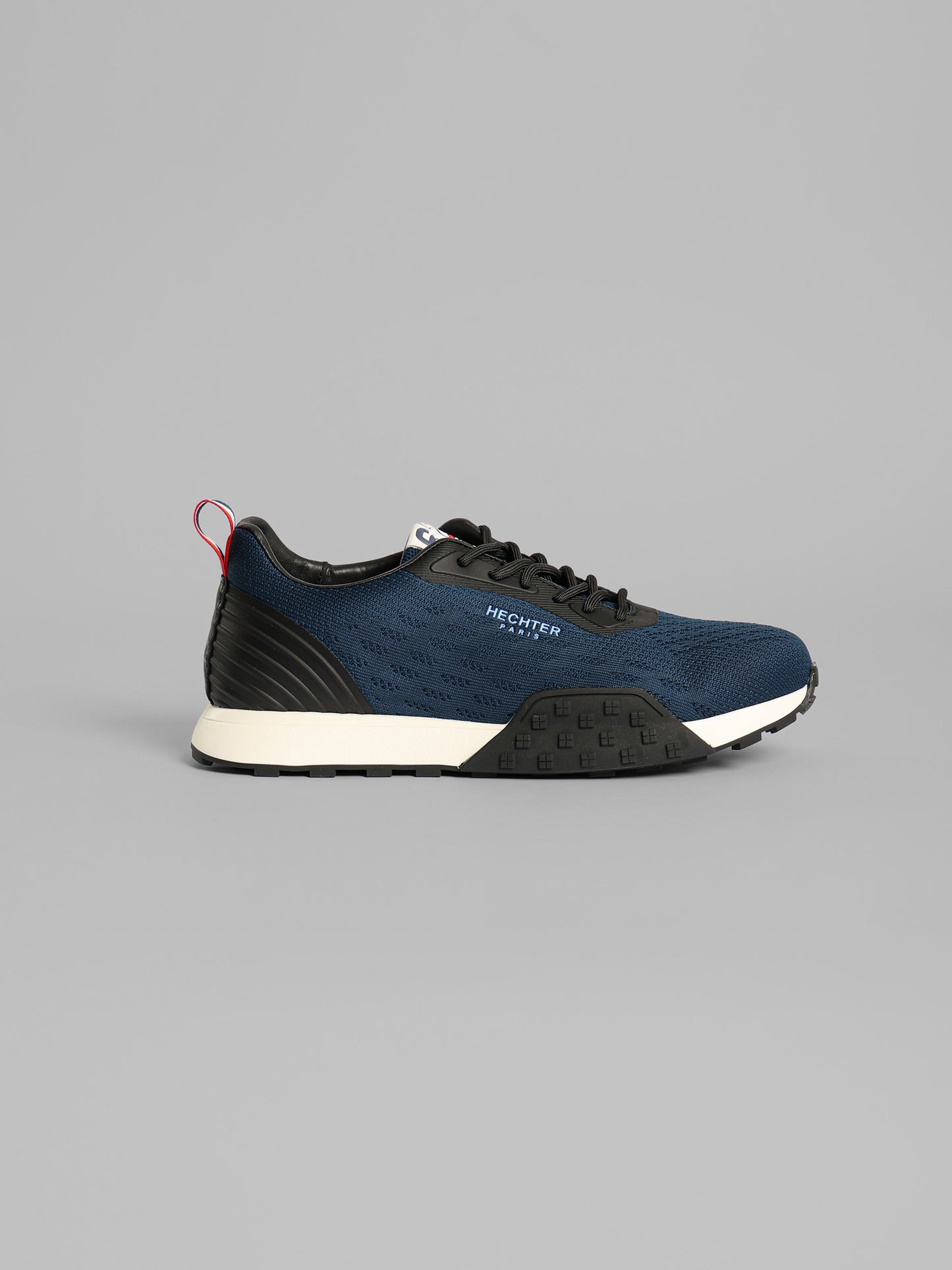 Knit Lace-Up Running Sneakers