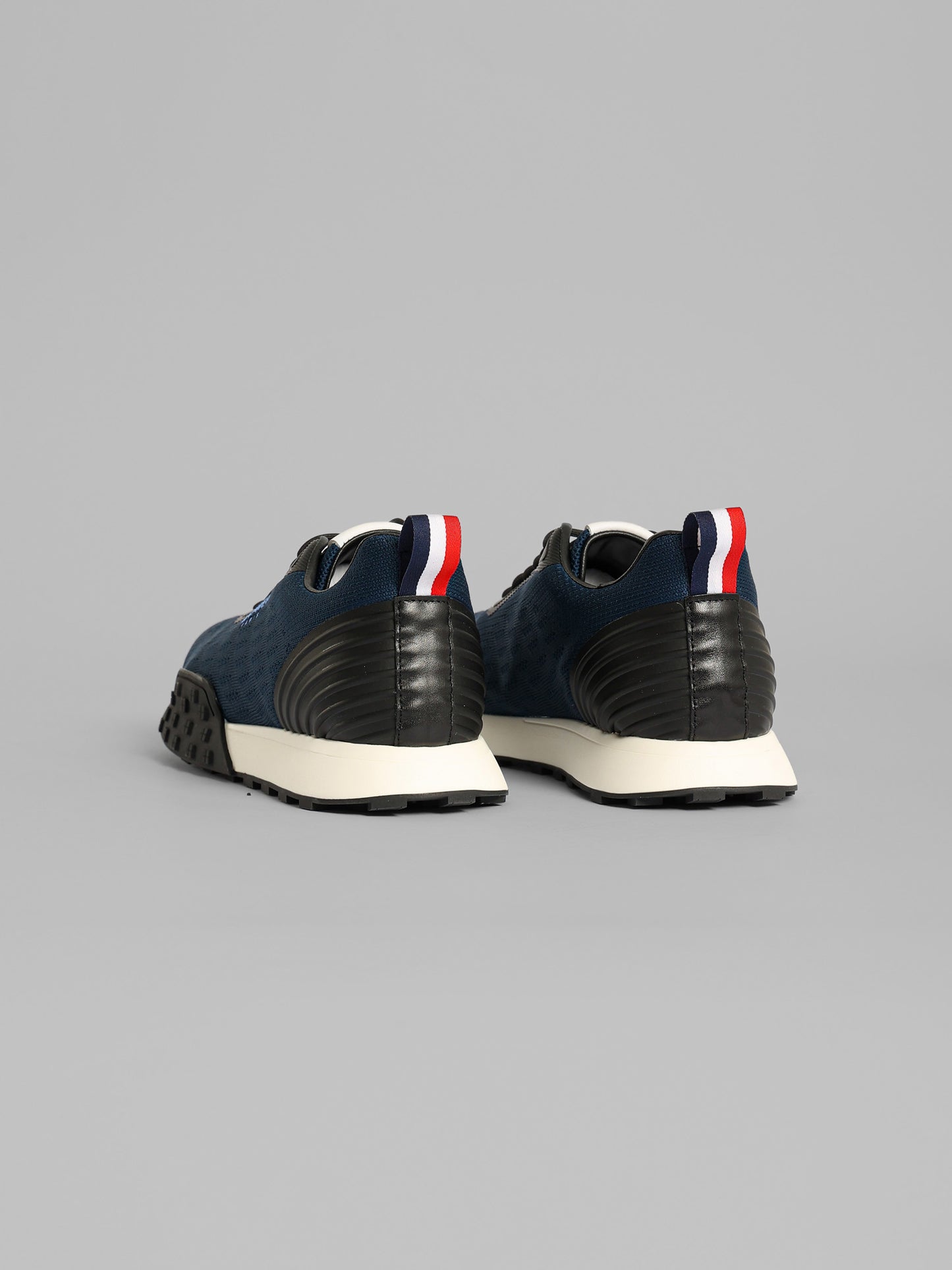 Knit Lace-Up Running Sneakers