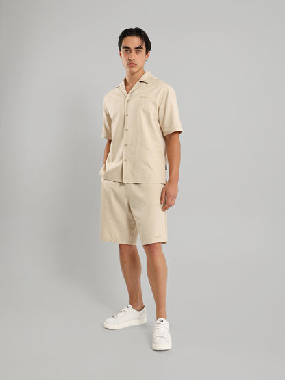 Elastic Waistband Shorts