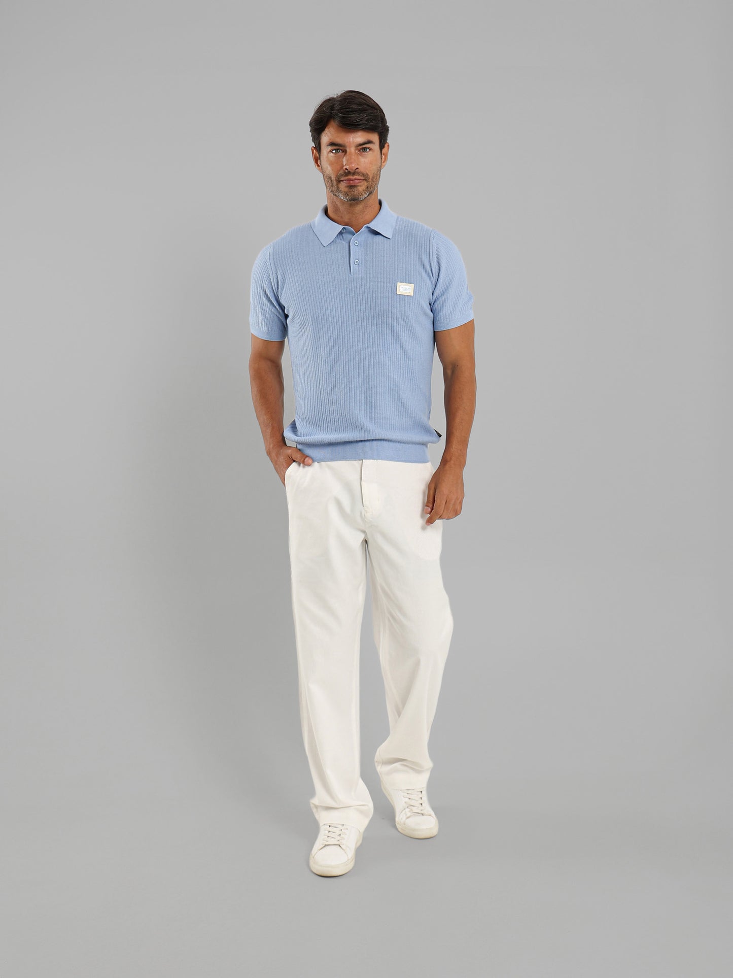 Classic Knit Polo Shirt