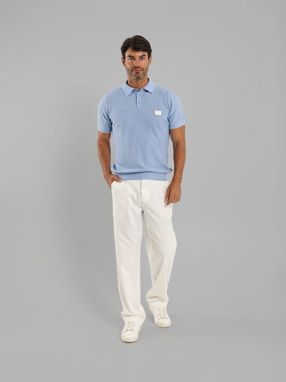 Classic Knit Polo Shirt