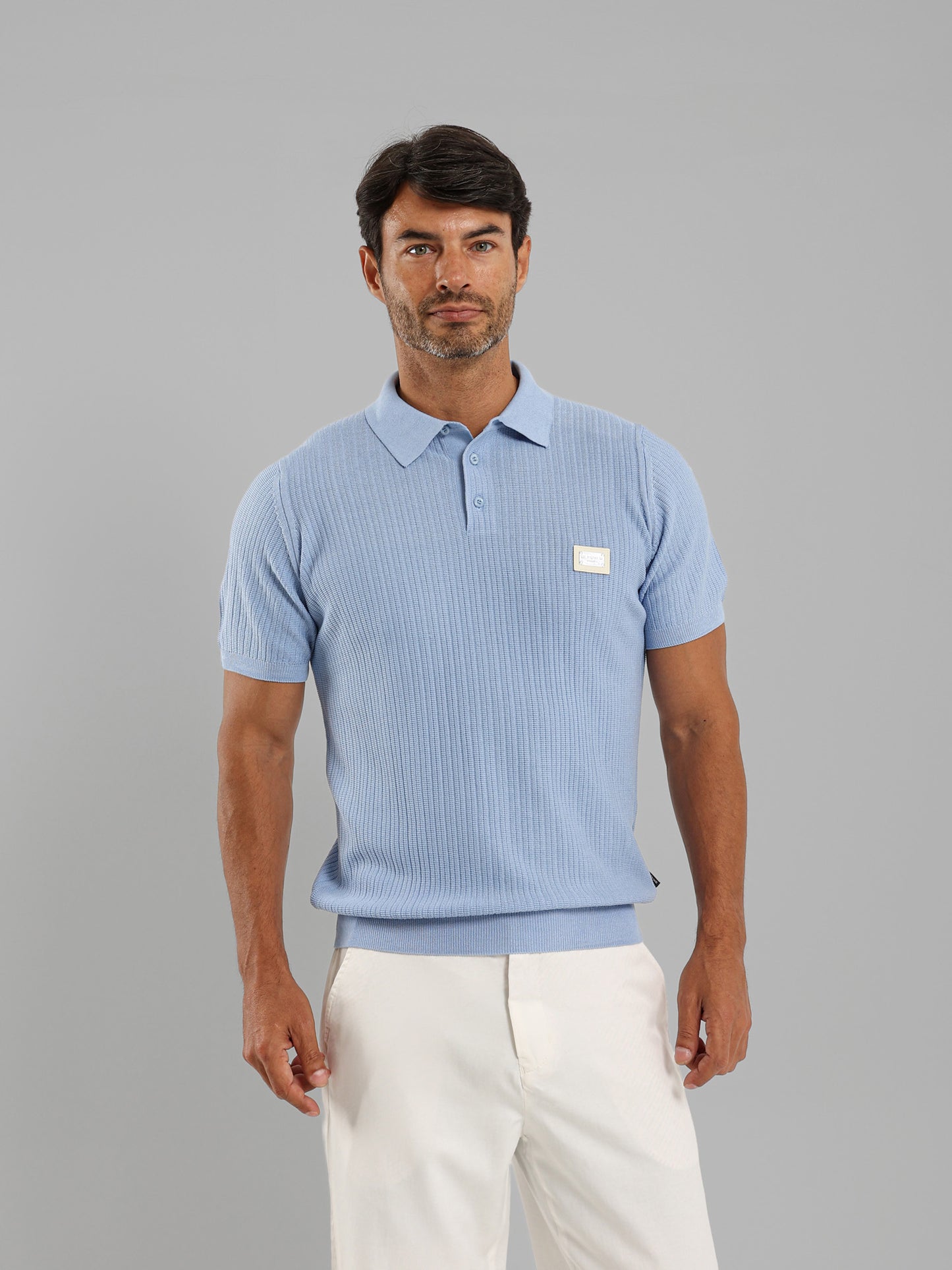 Classic Knit Polo Shirt