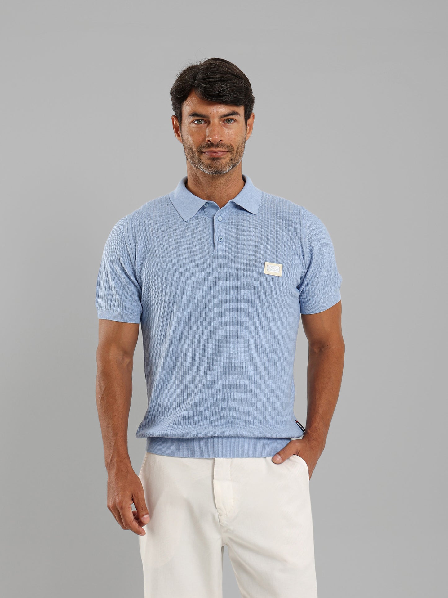 Classic Knit Polo Shirt