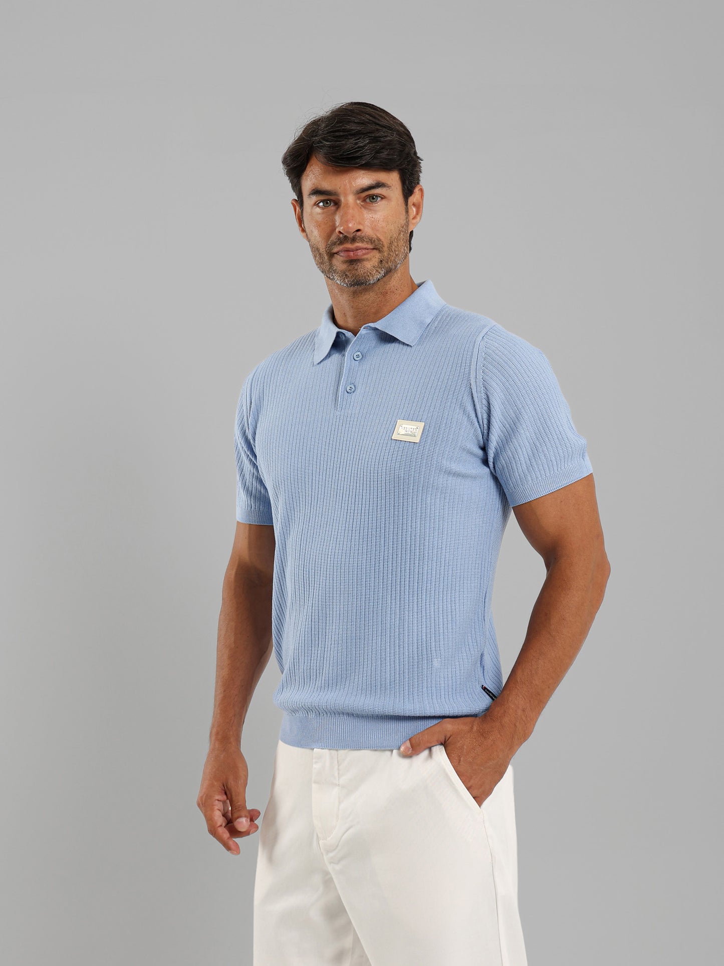 Classic Knit Polo Shirt
