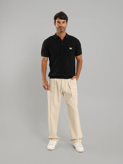 Classic Knit Polo Shirt