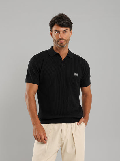Classic Knit Polo Shirt