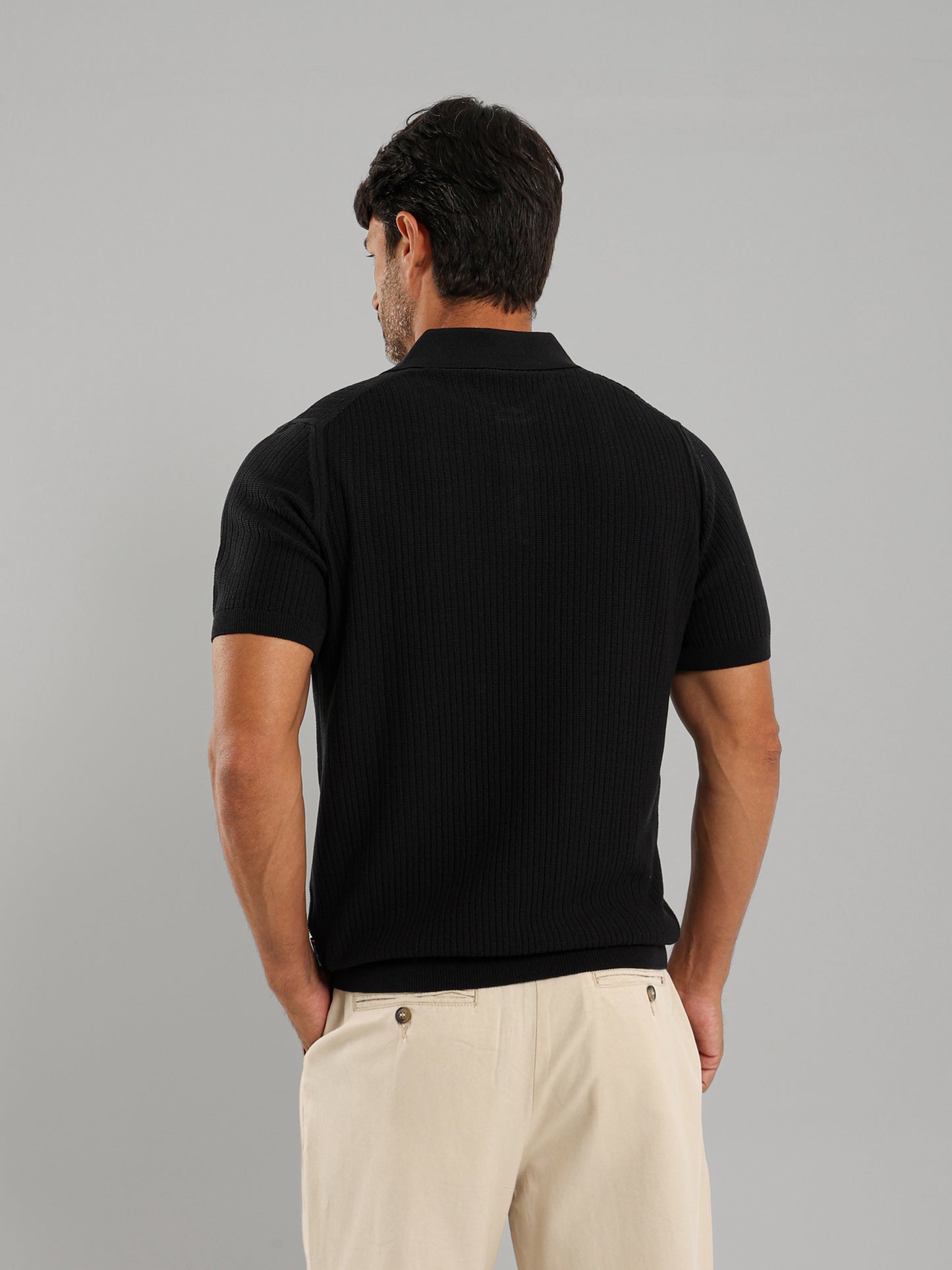 Classic Knit Polo Shirt