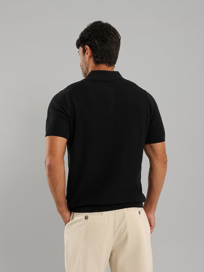 Classic Knit Polo Shirt
