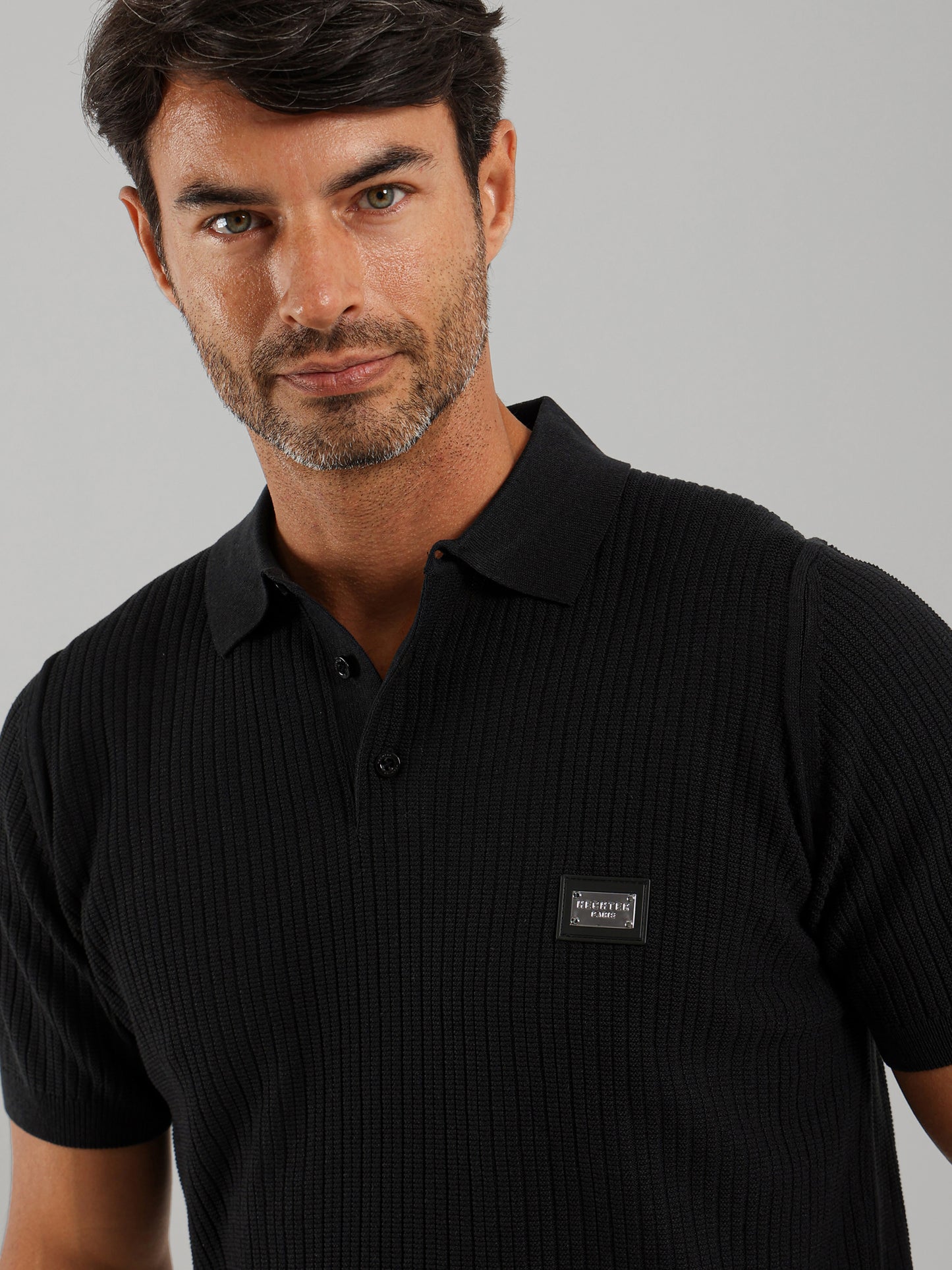 Classic Knit Polo Shirt
