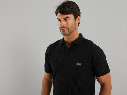 Classic Knit Polo Shirt