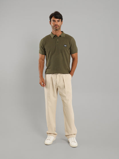 Classic Knit Polo Shirt