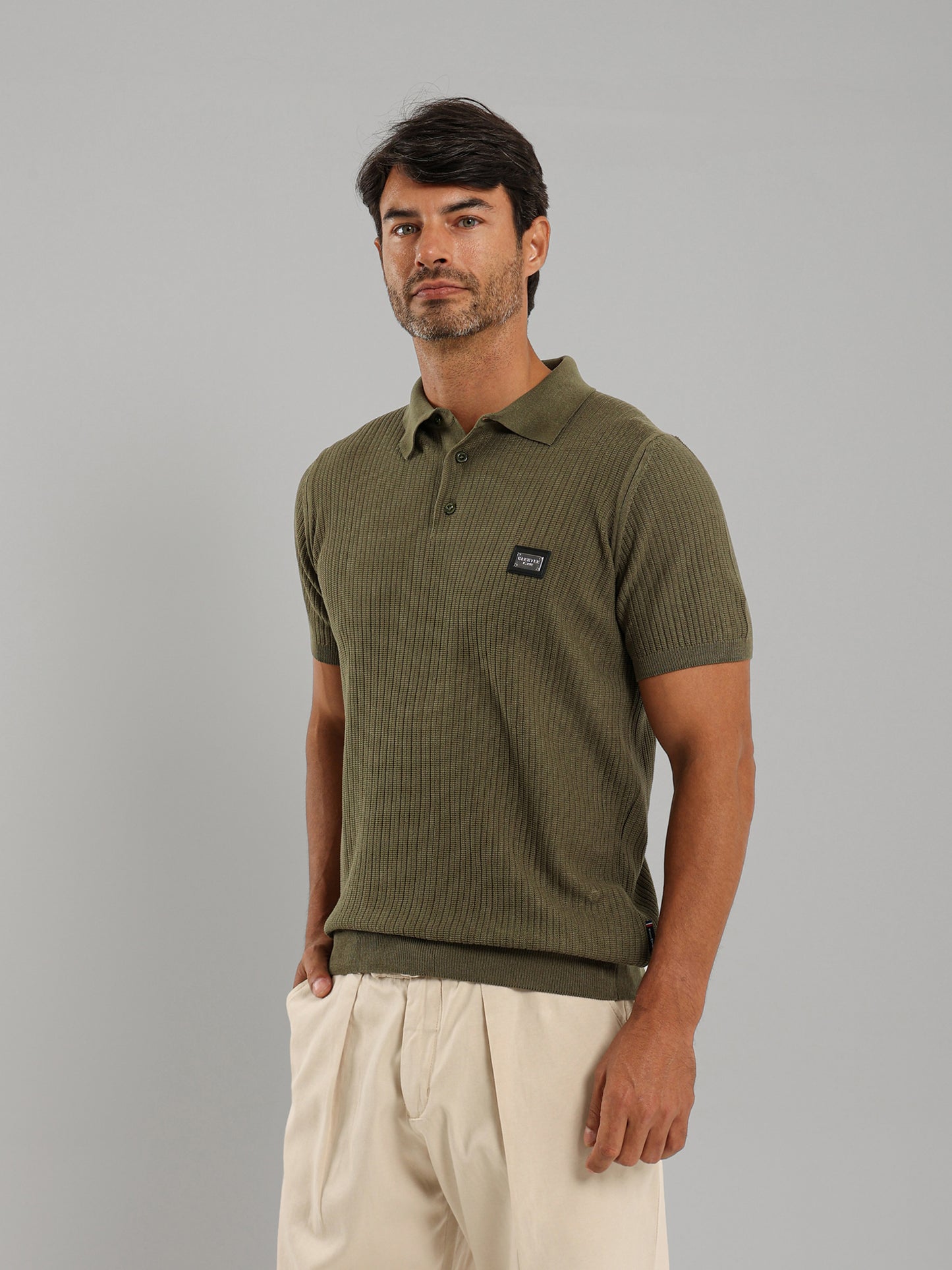 Classic Knit Polo Shirt